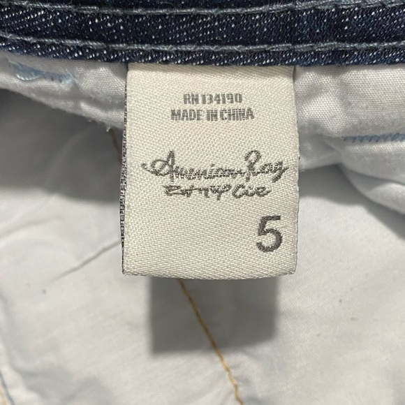 American Rag woman’s blue jeans shorts size 5 - Picture 4 of 7